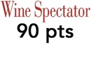 Wine Spectator
90/100 Point Wine Spectator