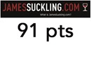 James Suckling
91/100 Point James Suckling